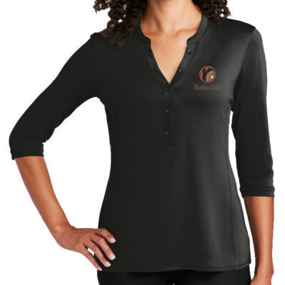 Rothschild - Ladies UV Choice Pique Henley Thumbnail